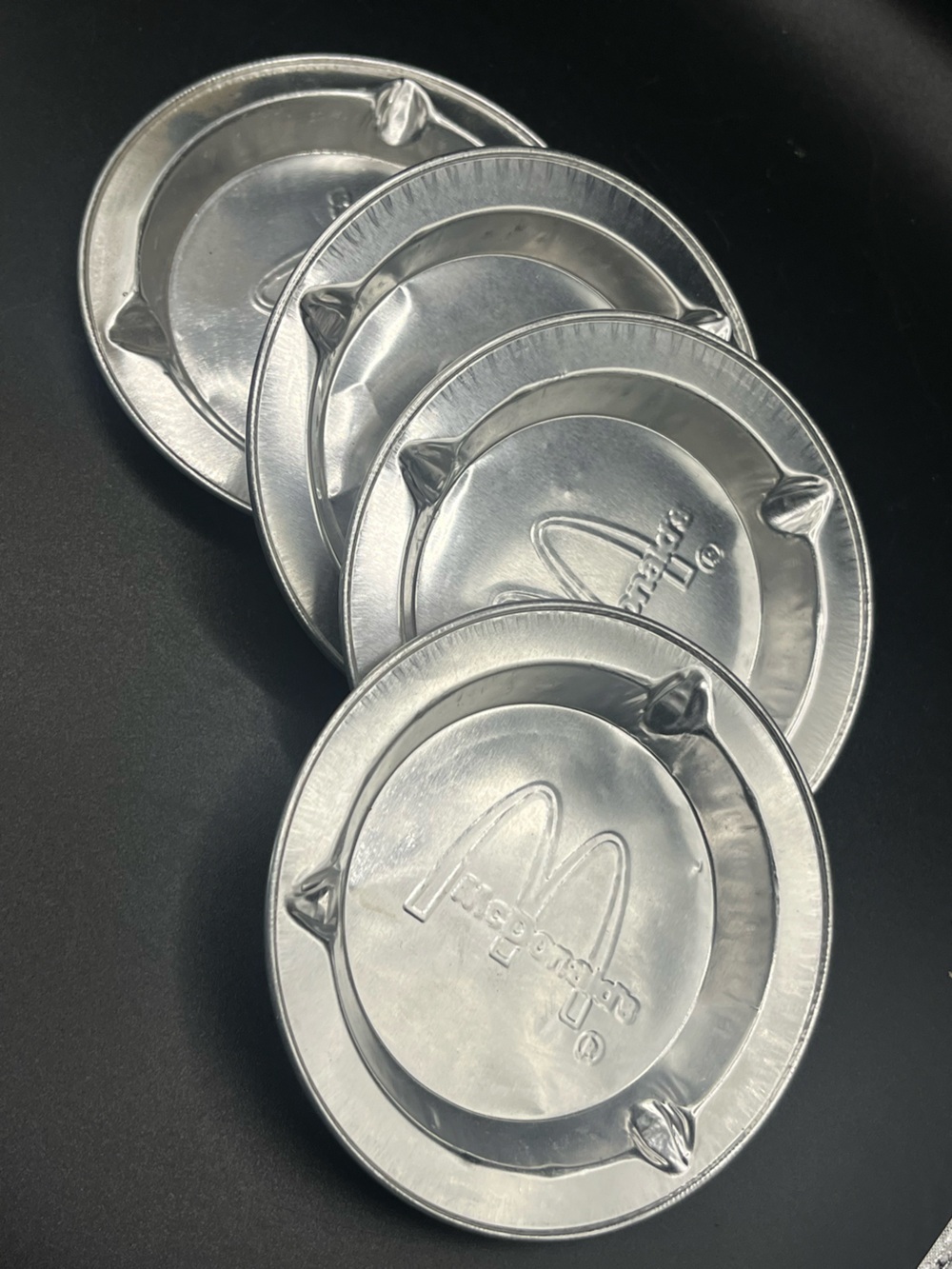 1970’s McDonald’s Aluminum Ashtrays - Golden Arches Relics